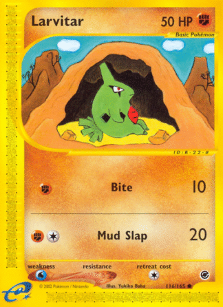 Larvitar 116 / 165