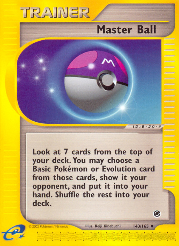 Master Ball 143 / 165