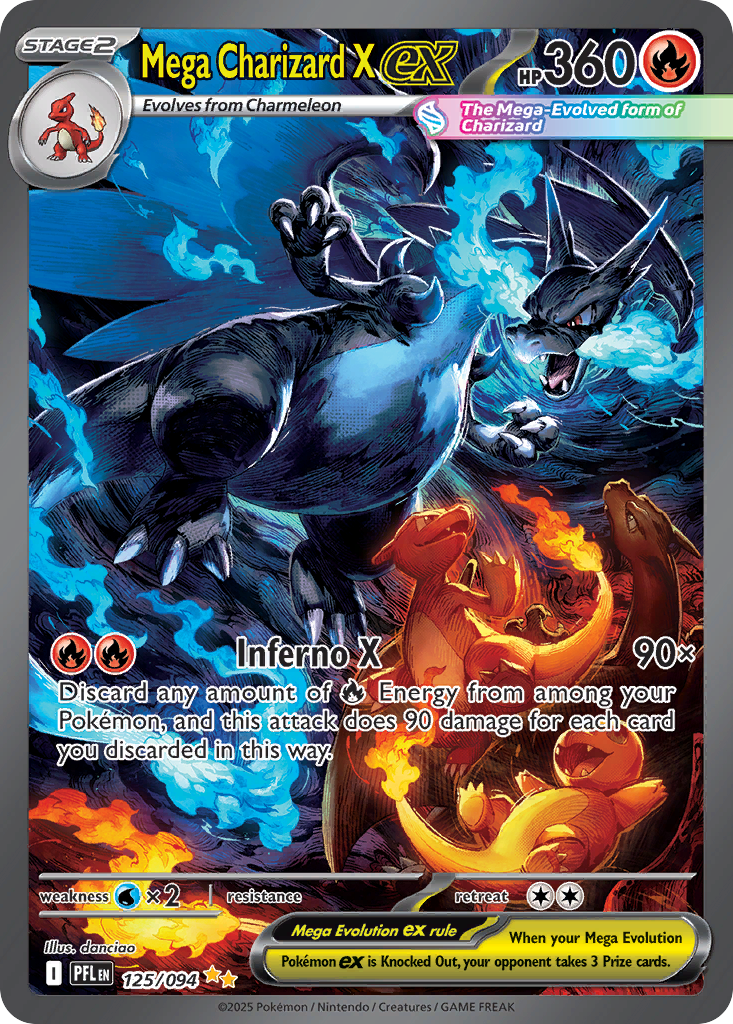 Mega Charizard X ex 125 / 94