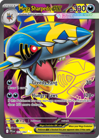 Mega Sharpedo ex 113 / 94