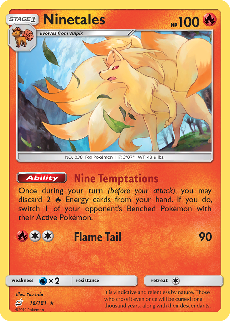 Ninetales 16 / 181