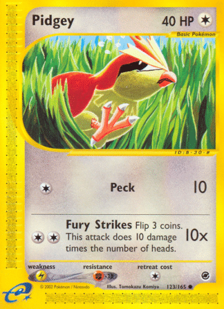 Pidgey 123 / 165