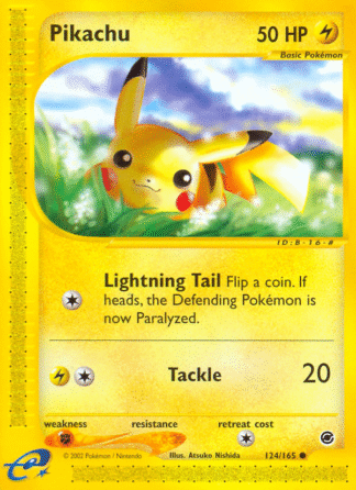 Pikachu 124 / 165