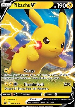 Pikachu V SWSH 61