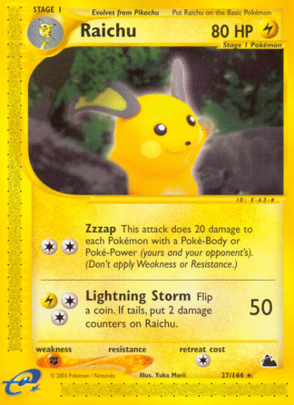 Raichu 27 / 144