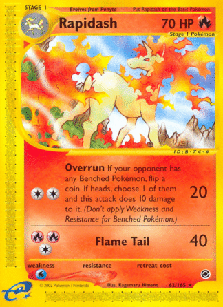 Rapidash 62 / 165