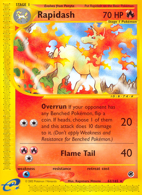 Rapidash 62 / 165