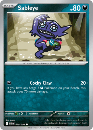 Sableye 59 / 94