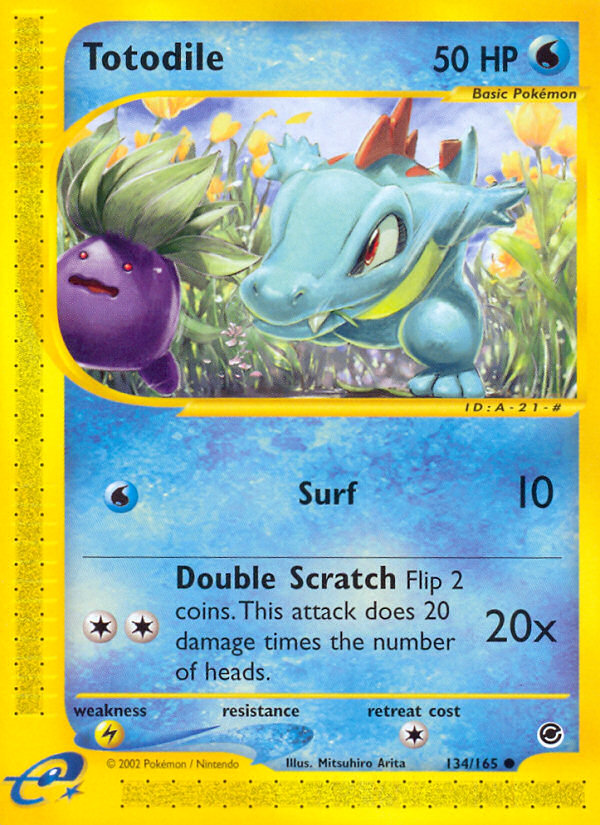 Totodile 134 / 165
