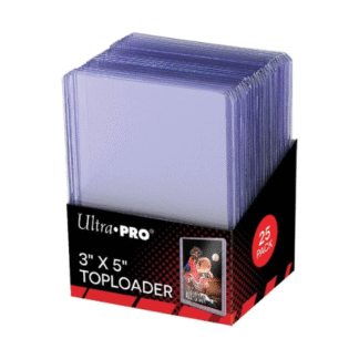 Ultra Pro – 3″ x 5″ Toploader (25 Pieces)