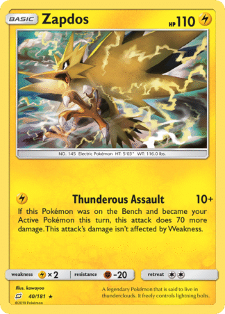 Zapdos 40 / 181