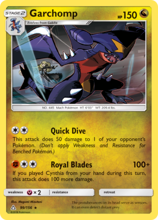 Garchomp 99 / 156