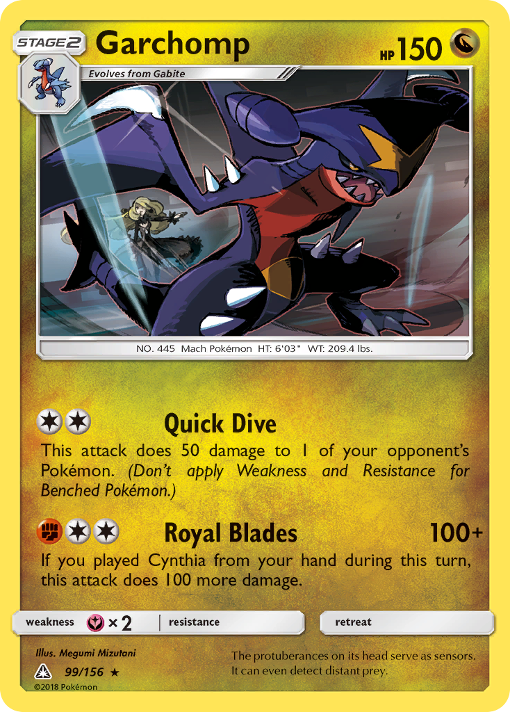 Garchomp 99 / 156
