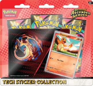 Ascended Heroes: Charmander Tech Sticker Collection