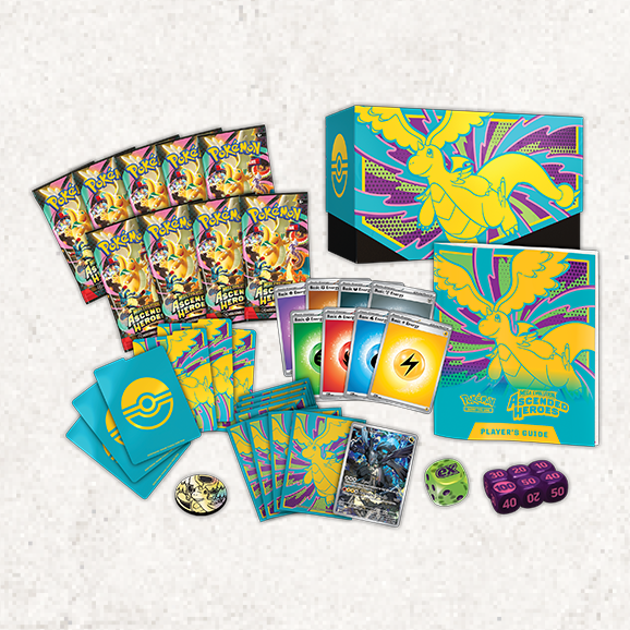 Ascended Heroes Elite Trainer Box - Indhold