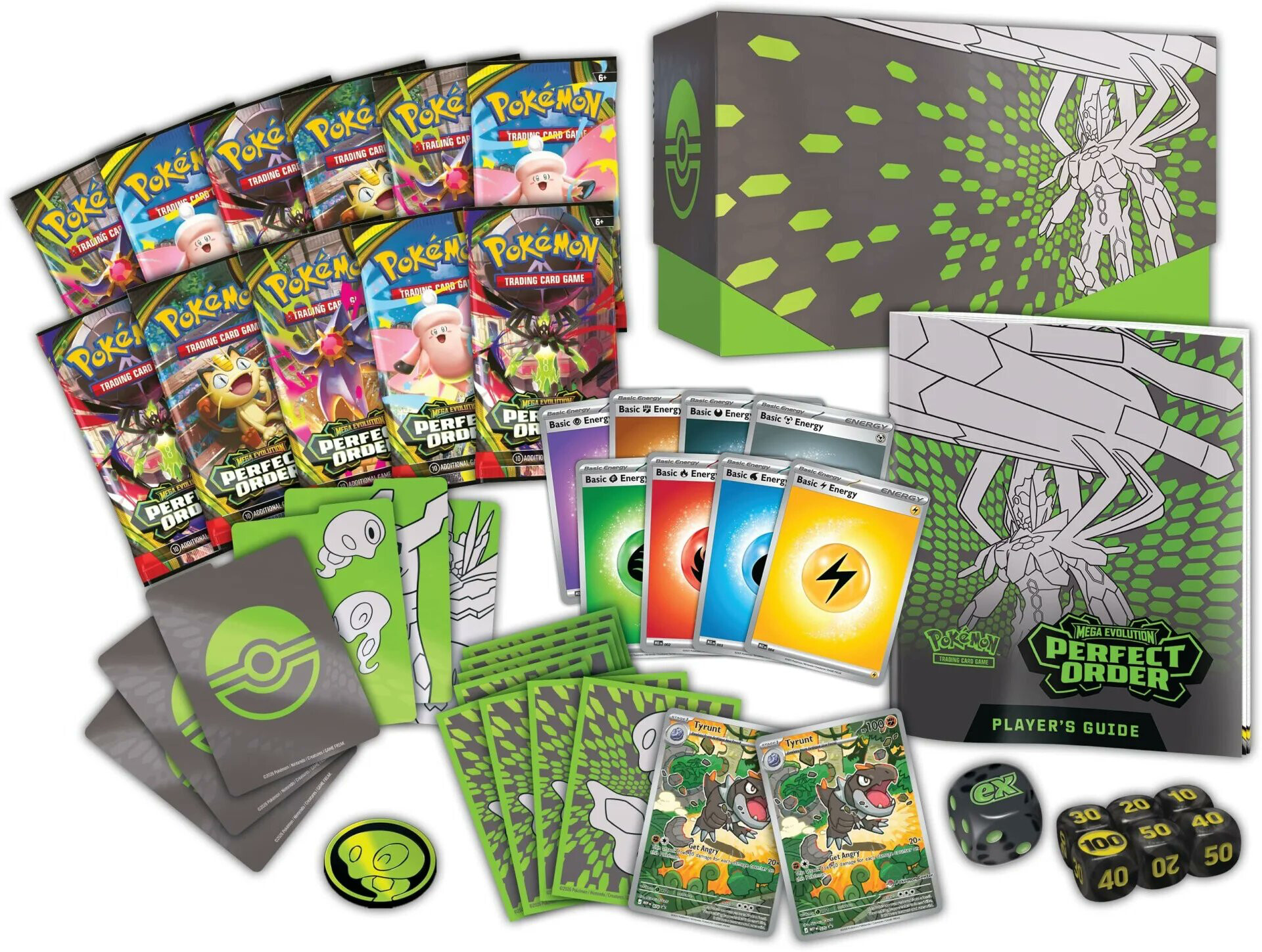Pokemon Perfect Order Elite Trainer Box Indhold