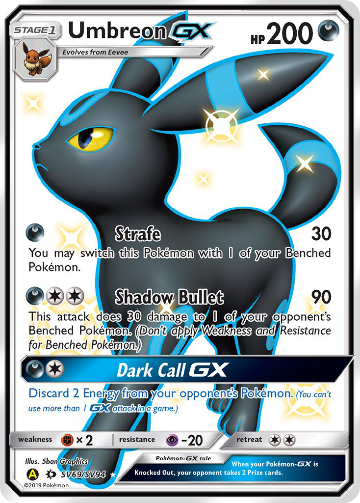 Umbreon-GX SV69 / 68