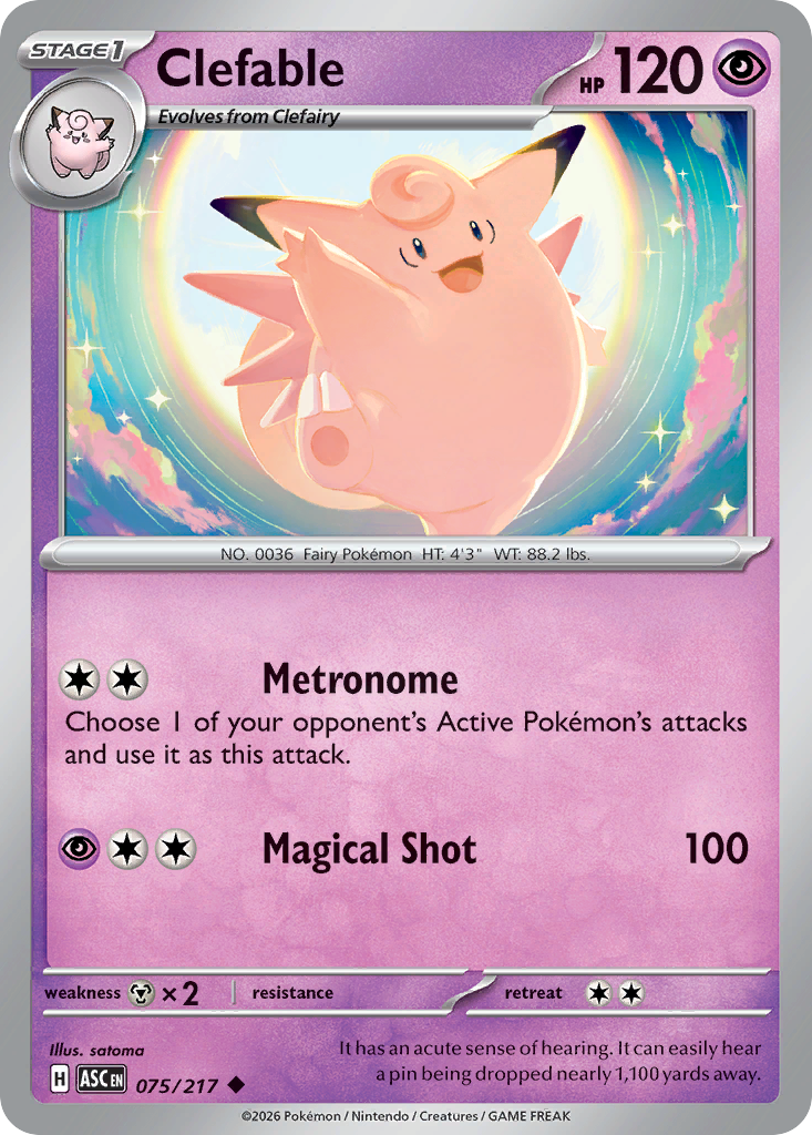 Clefable 75 / 217