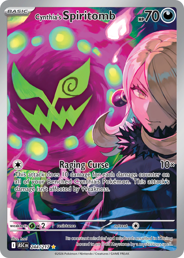 Cynthia's Spiritomb 244 / 217