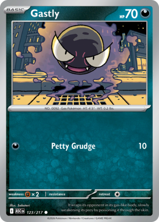 Gastly 123 / 217