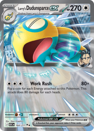 Larry's Dudunsparce ex 164 / 217