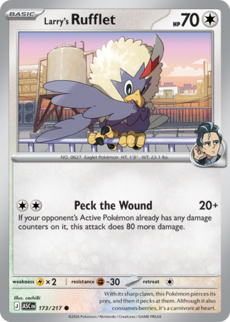 Larry's Rufflet 173 / 217