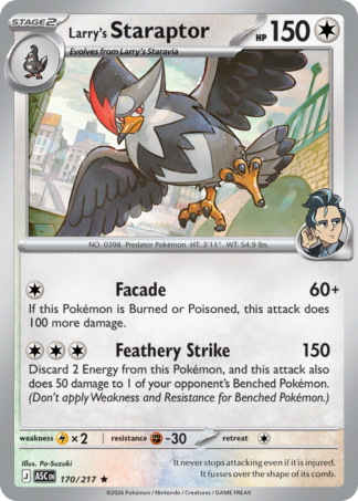 Larry's Staraptor 170 / 217