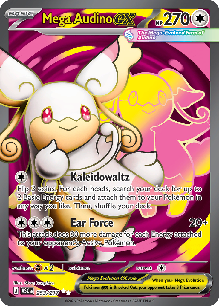 Mega Audino ex 253 / 217