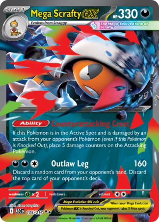 Mega Scrafty ex 135 / 217