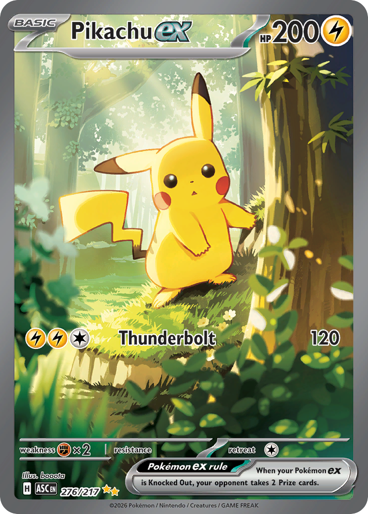 Pikachu ex 276 / 217