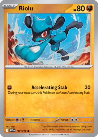 Riolu 112 / 217