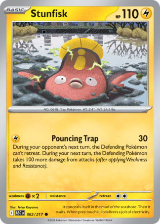 Stunfisk 62 / 217