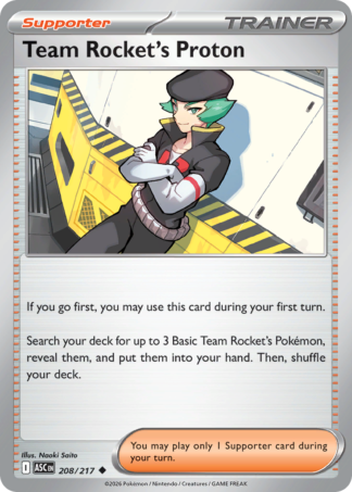 Team Rocket's Proton 208 / 217