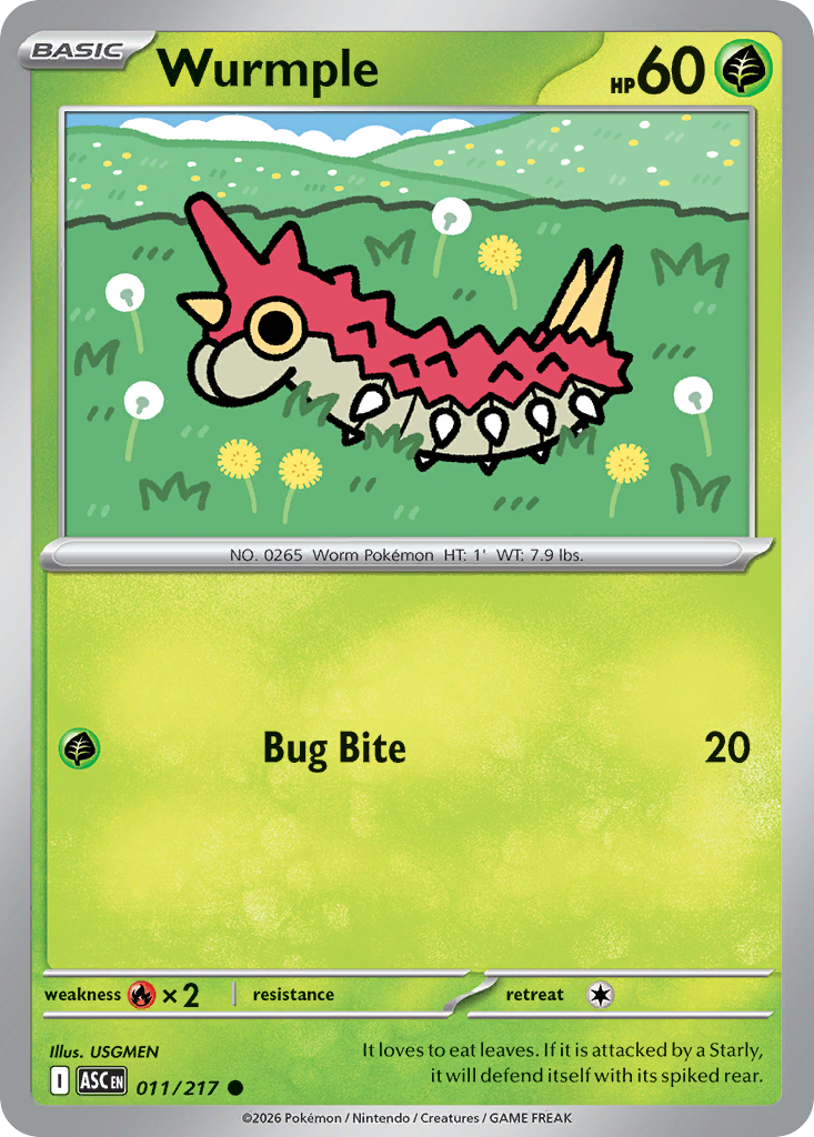 Wurmple 11 / 217