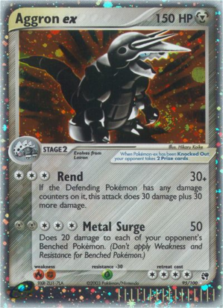 Aggron ex 95 / 100