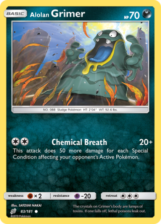 Alolan Grimer 83 / 181