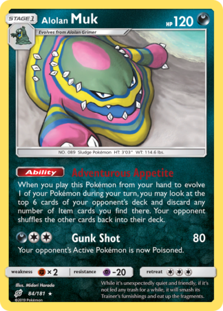 Alolan Muk 84 / 181