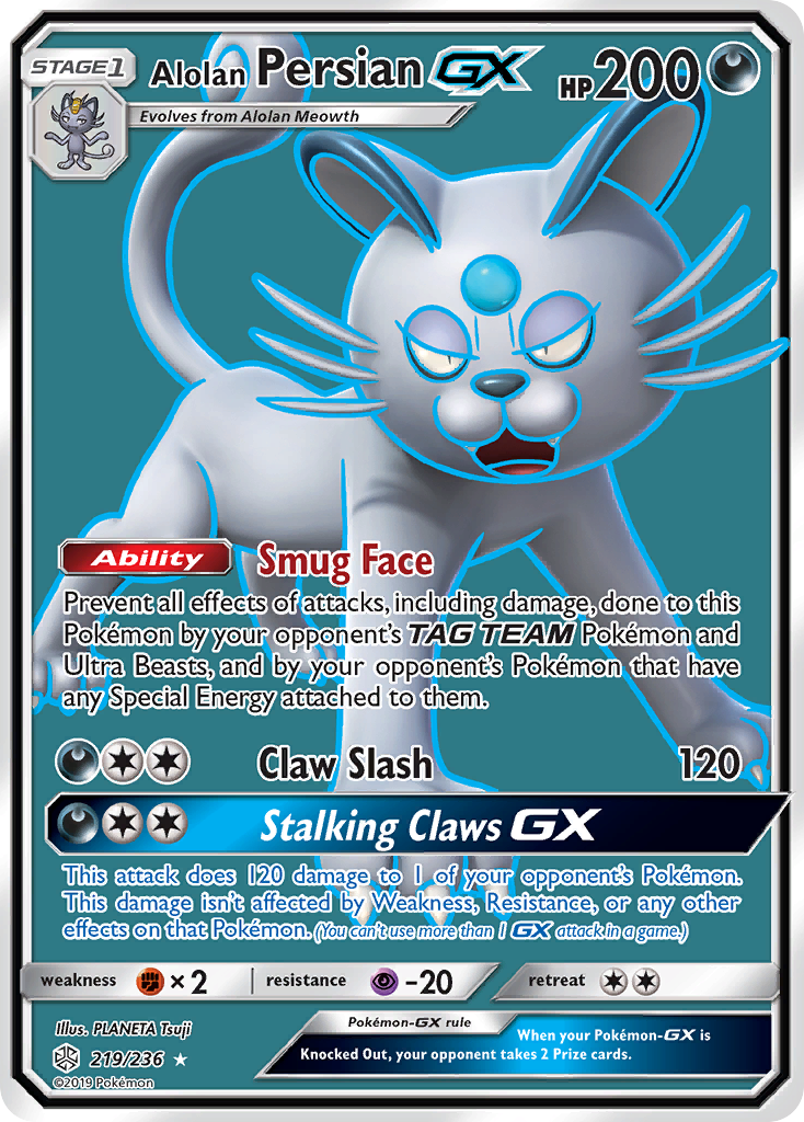 Alolan Persian-GX 219 / 236