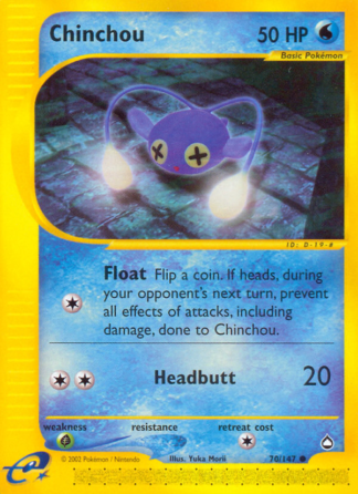 Chinchou 70 / 147