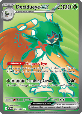 Decidueye ex 100 / 88
