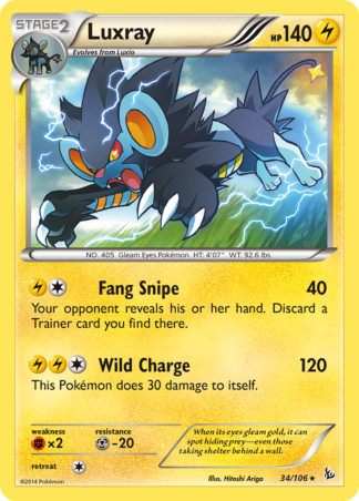 Luxray 34 / 106