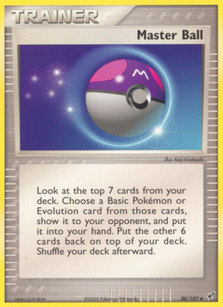Master Ball 88 / 107