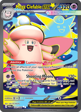 Mega Clefable ex 103 / 88