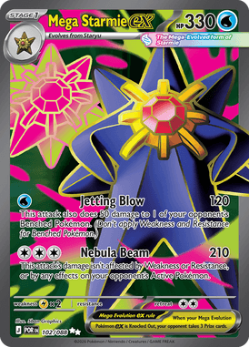 Mega Starmie ex 102 / 88