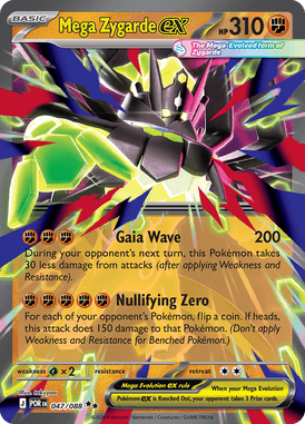 Mega Zygarde ex 47 / 88