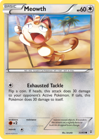 Meowth 53 / 83