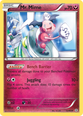 Mr. Mime 52 / 83