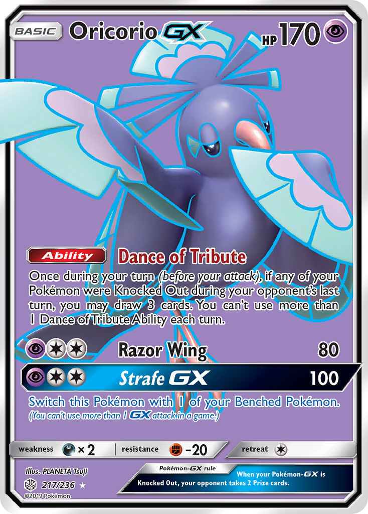 Oricorio-GX 217 / 236