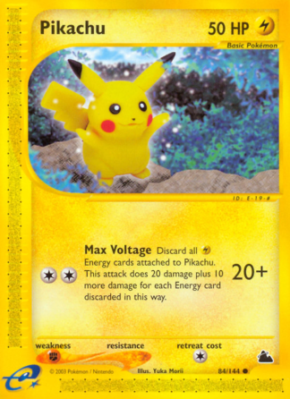 Pikachu 84 / 144
