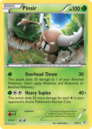 Pinsir 9 / 83